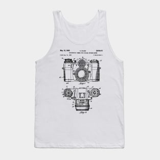 Vintage Camera Patent Tank Top